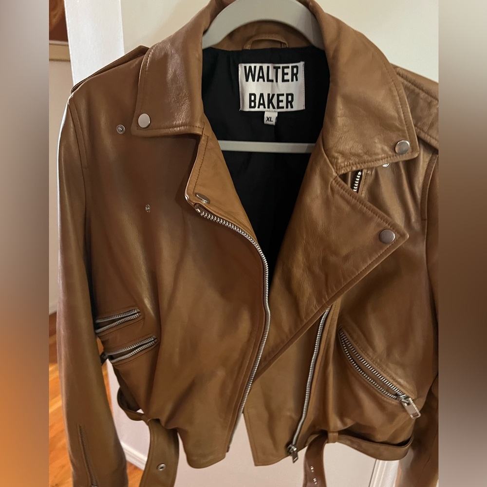 Walter baker leather jacket XL